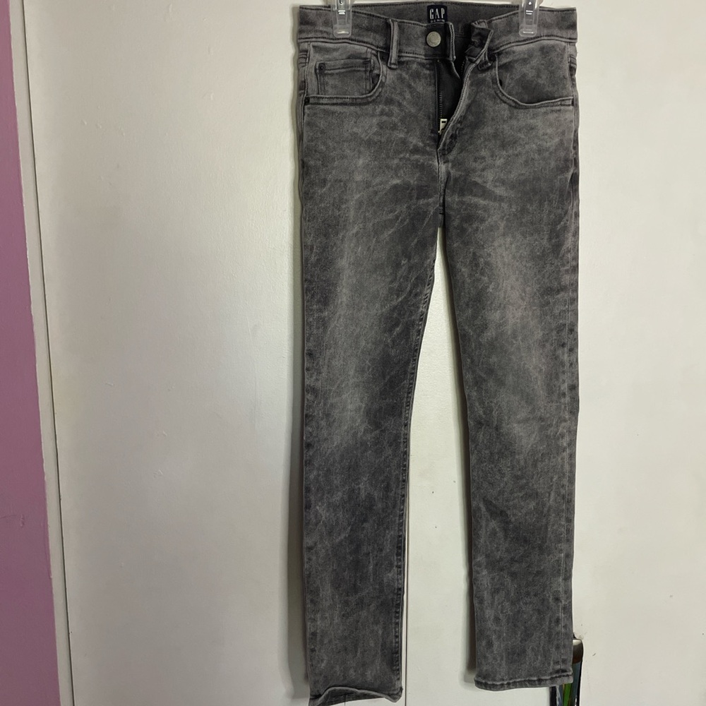 GAP Stretch Skinny Charcoal Wash Jeans